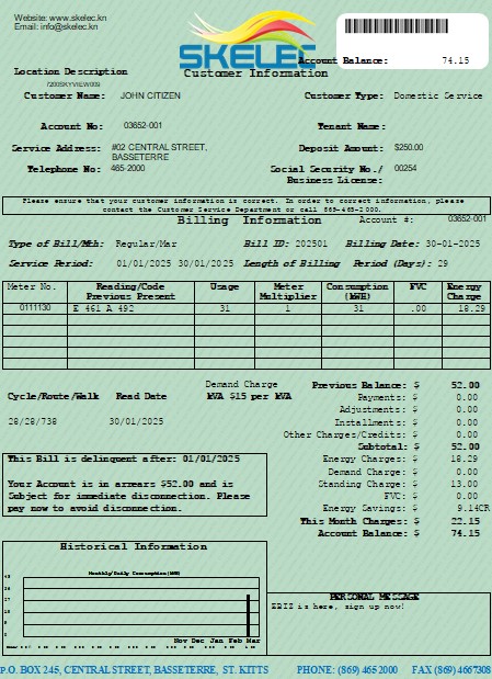  Minol USA business utility bill 